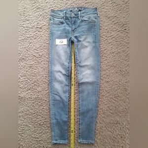 American Eagle Jeans - Super Super Stretch X - Blue - size 2R (27 inseam)